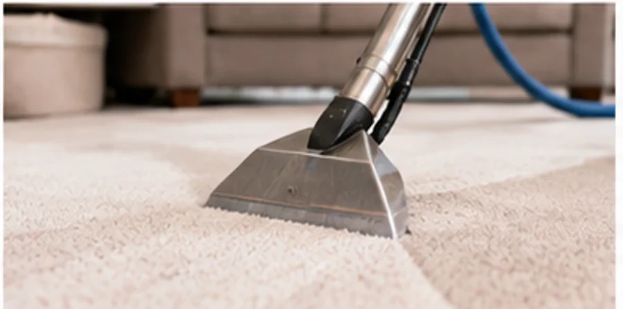 Professional carpet extraction wand